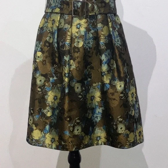 Karen Mullen green and blue floral dress - Picture 11 of 15